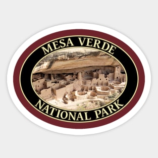 Cliff Palace at Mesa Verde National Park in Colorado Sticker